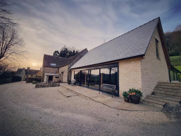 Wedding Barn, Owlpen Manor, Gloucestershire